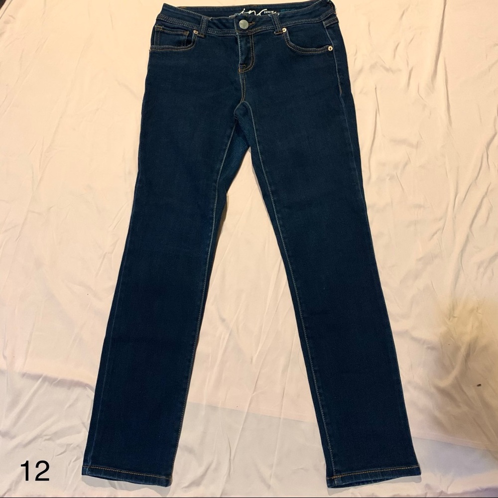 INC denim blue jeans